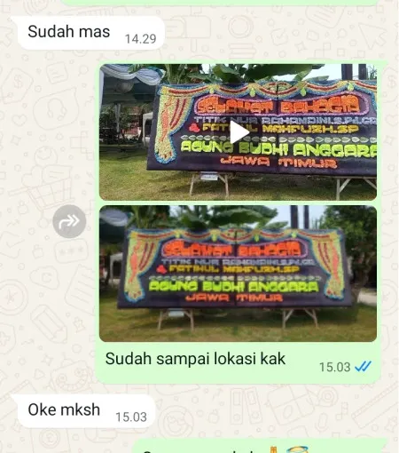 Pengiriman Papan Bunga Sumurbarang Cibogo