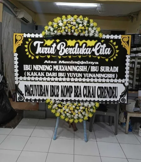 Papan Bunga Duka Sumurbarang Cibogo